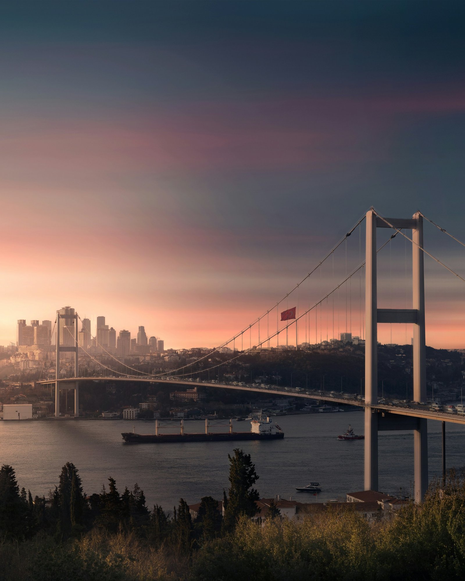 Istanbul at sunset